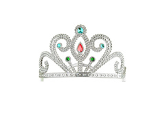 Tiară din argint cu bijuterii