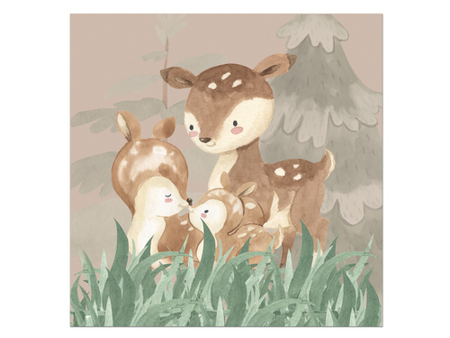 Set de hârtie Animale de pădure - 44 buc.