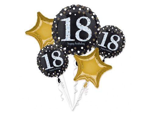 Buchet de baloane din folie pentru 18 persoane