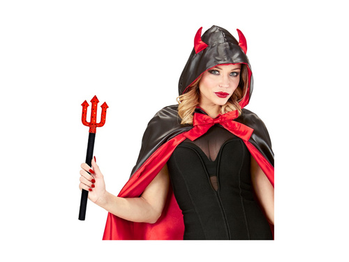 Furculiță diavol cu paiete - 38 cm