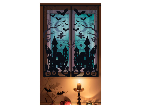 Decorațiuni pentru fereastra casei bântuite pentru Halloween - 1 buc.