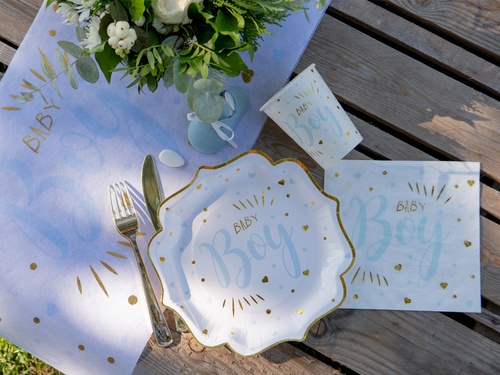 Pahare de hârtie Baby Boy - 270 ml - 10 buc.