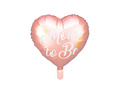 Balon cu folie "Mom to Be" pentru Baby Shower roz - 35 cm - 1 buc.