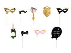 Suporturi foto Let's Party - 9 buc.