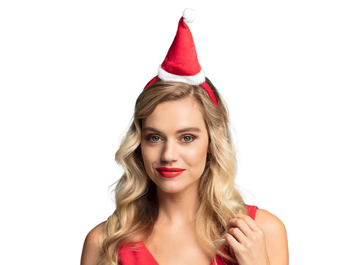 Bentiță cu pălărie de Moș Crăciun - 1 buc.