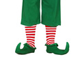 Șosete lungi cu dungi roșii - 1 pereche