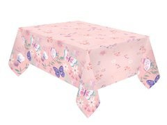 Față de masă aniversară Fluturi - 120 x 180 cm - 1 buc.