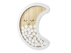 Carte de oaspeți din lemn Luna