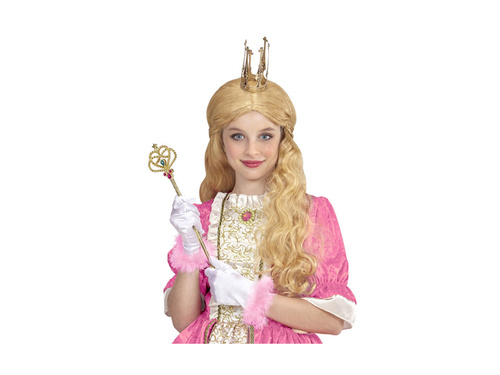 Mănuși Glamour din satin cu ornamente din marabou - pentru copii