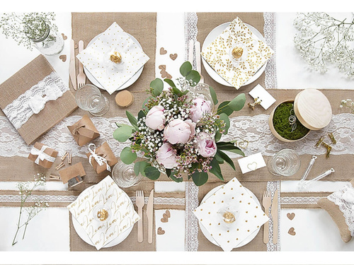 Set tacâmuri din lemn Woodland - 18 piese.