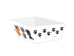 Cutii pentru chipsuri pentru pisici - 4 buc.