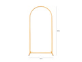 Cadru arc balon auriu - 100 x 200 cm - 1 buc.