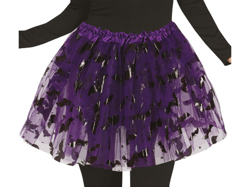 Fustă mov cu lilieci - 40 cm - 1 buc.