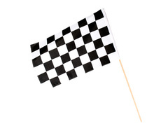 Steag de curse cu dungi - 30 x 45 cm - 1 buc.