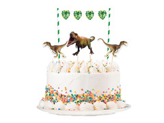 Set decorațiuni pentru tort T-Rex - 1 set