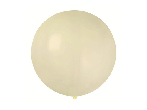Balon gigant 85 cm în diametru - ecry pastel - 1 buc.