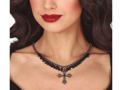 Colier cruce pentru Halloween - 1 buc.