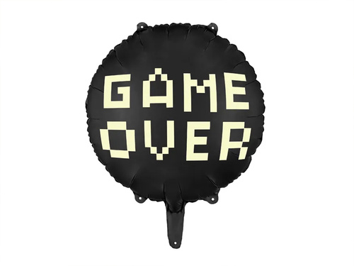 Game Over balon de folie - 35 cm - 1 buc.