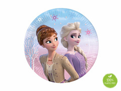 Frozen 2 - Ice Age Wind Spirit farfurii de aniversare - 20 cm - 8 buc.