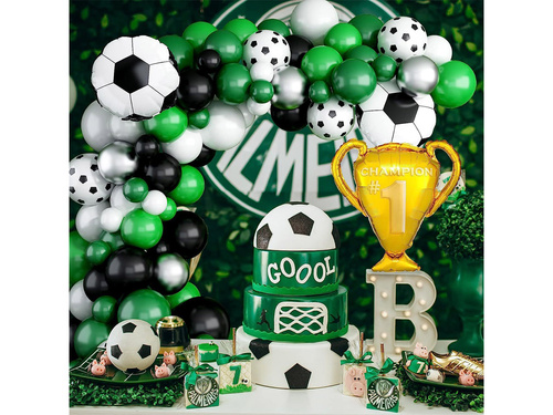 Balon ghirlandă balon set Fotbal - 101 buc.