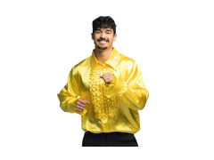 Cămașă de petrecere galbenă