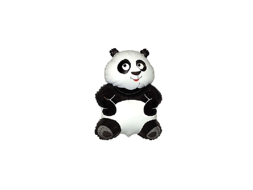 Balon din folie de lipit Urs panda - 33 x 23 cm - 1 buc