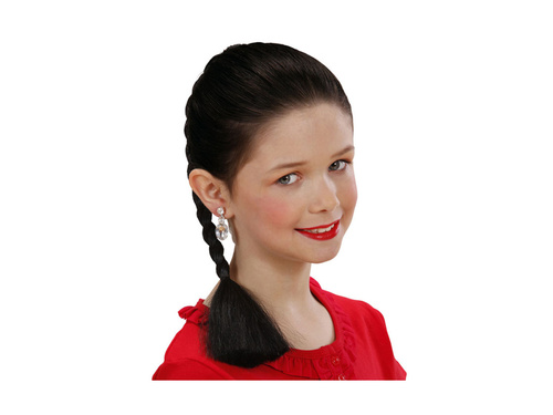 Coafură împletită neagră