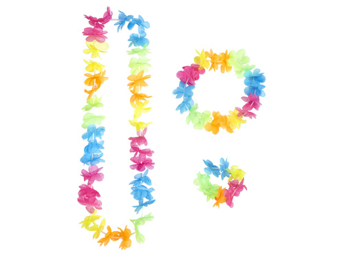 Set - set hawaiian colorat - 3 piese