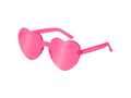 Ochelari inimă - fucsia - 1 buc.