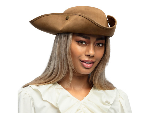 Pălărie de pirat maro - 1 buc.