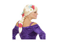 Peruca lui Rapunzel cu flori