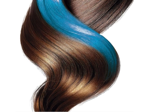 Spray de păr lavabil pastel 125 ml - albastru