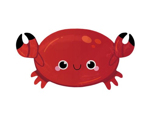 Balon cu folie Crab - 64 x 36 cm - 1 buc.