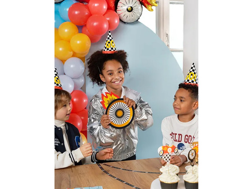 Capace de hârtie GO! Mașini - 6 bucăți.