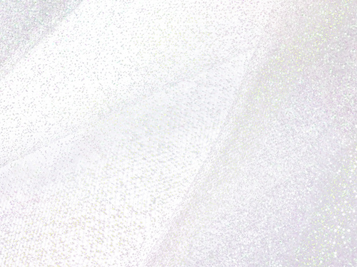 Tul alb cu sclipici - 30 cm x 9 metri - 1 buc.