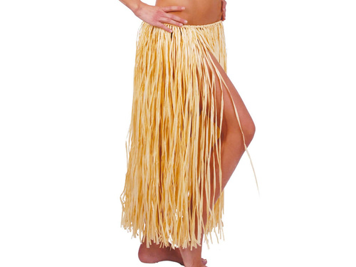 Fustă hawaiiană lungă din paie - 1 buc.