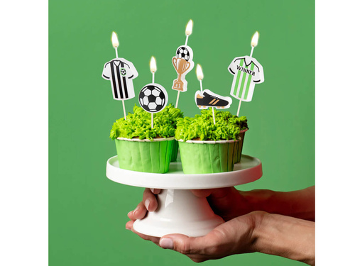 Lumânări pentru mingea de fotbal - 5 buc.