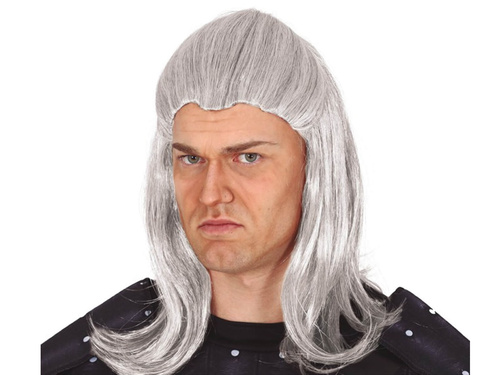 Peruca Războinic cu coadă de cal - 1 buc.