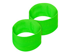 Brățări verzi neon Disco 80s - 2 buc.
