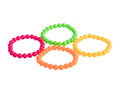 Disco 80s neon brățări - 4 buc.