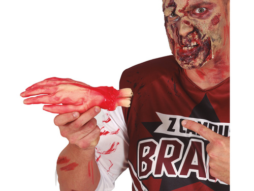 Mână sângeroasă tăiată - 25 cm - 1 buc.