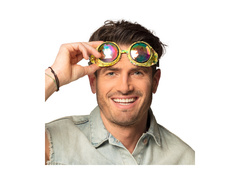 Ochelari de petrecere aurii Mirage