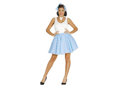 Pin-Up set albastru