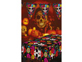 Banner cu steag mexican Skull - 300 cm - 1 buc.