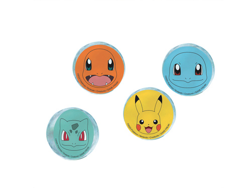 Set mingi gonflabile Pokemon - 4 buc.