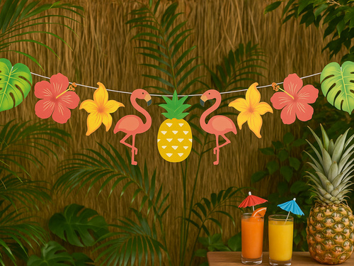 Ghirlandă tropicală - 300 cm - 1 buc.