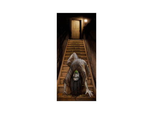 Decor pentru ușa pivniței pentru Halloween - 1 buc.