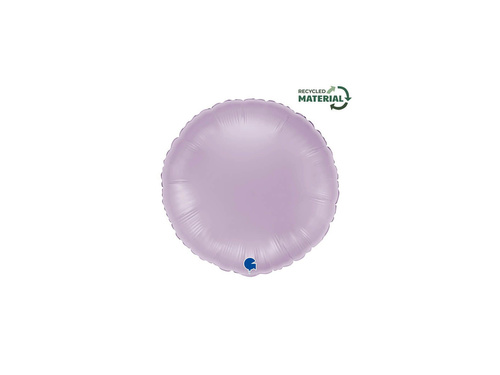 Balon rotund din folie lila - 14" - 1 buc.
