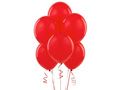 Baloane latex roșu pastel - mari - 25 buc.