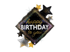 Balon cu folie Happy Birthday to You - 38" - 1 buc.